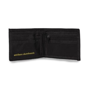 Anti Hero Basic Eagle Bifold Wallet - Black/Charcoal