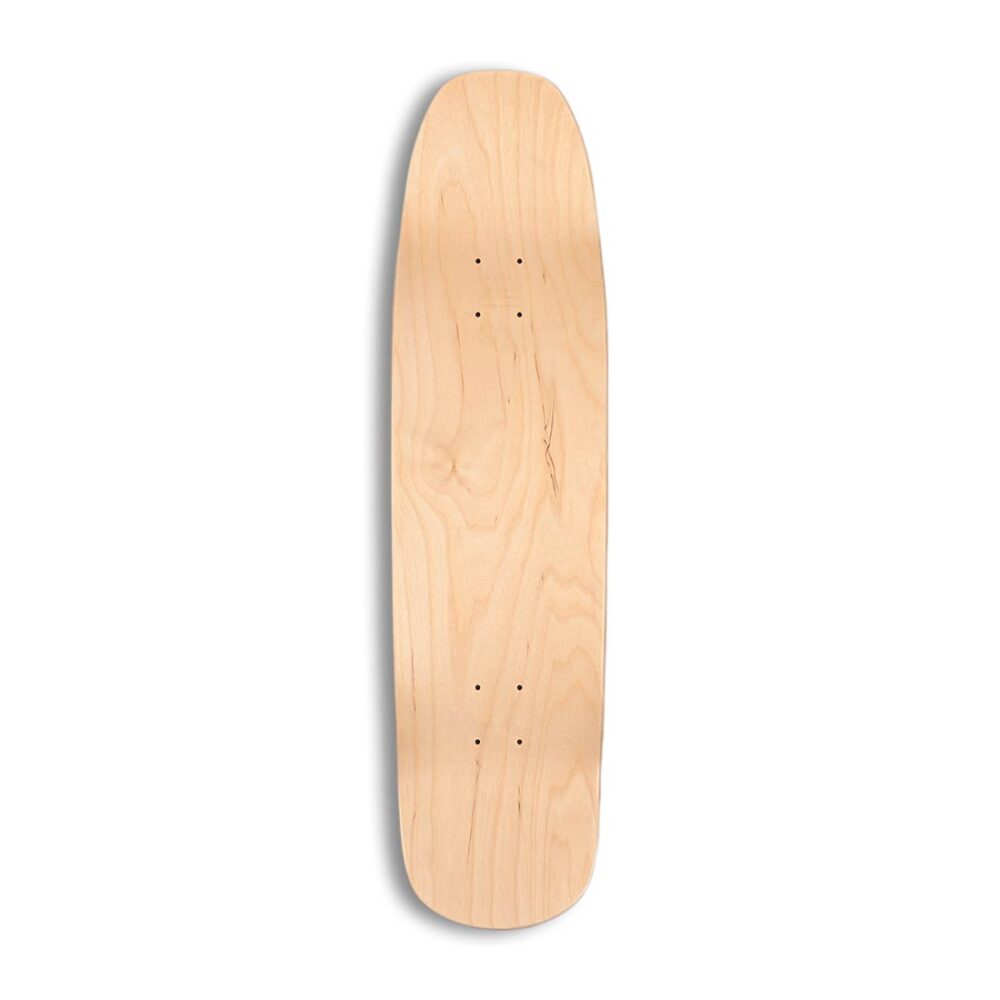 Cliche Daclin Gutenberg 8.5" Skateboard Deck - White/Pink