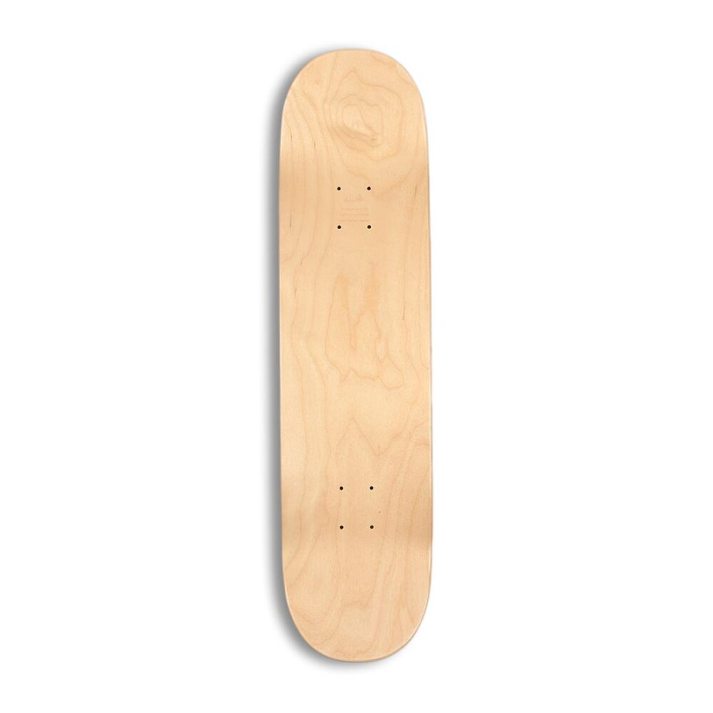 Cliche Handwritten 8.25" Skateboard Deck - White/Black