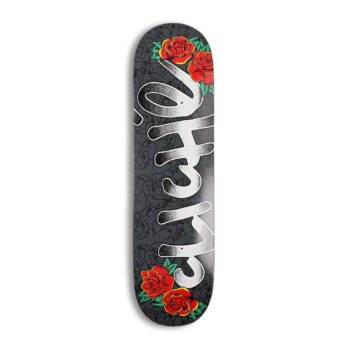 Cliche Traditional 8.25" Skateboard Deck - Black
