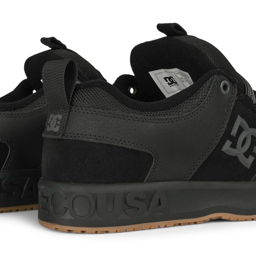 DC Lynx OG Skate Shoes - Black/Gum