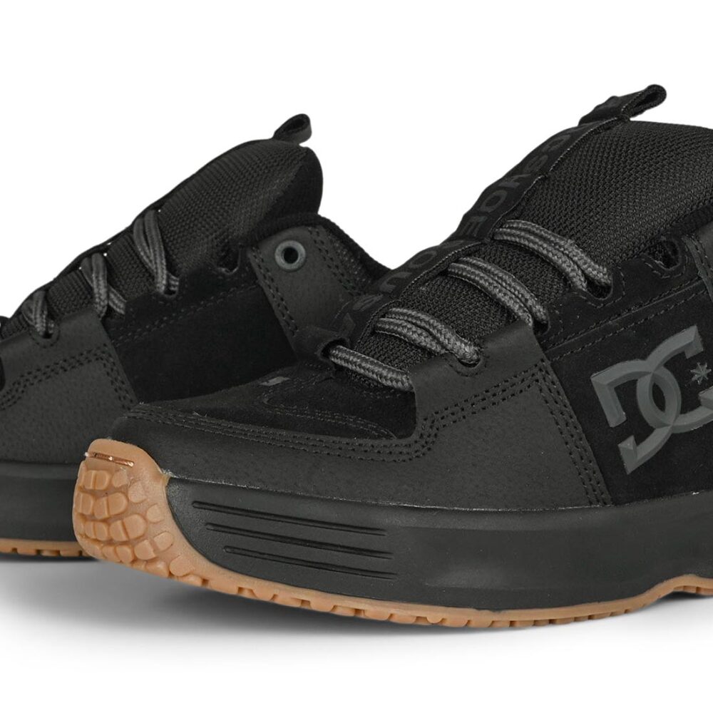 DC Lynx OG Skate Shoes - Black/Gum