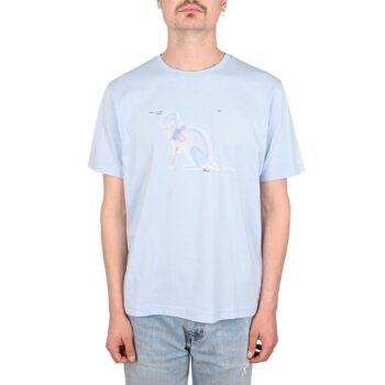 Dime Ammo Short-Sleeved T-Shirt - Clean Blue