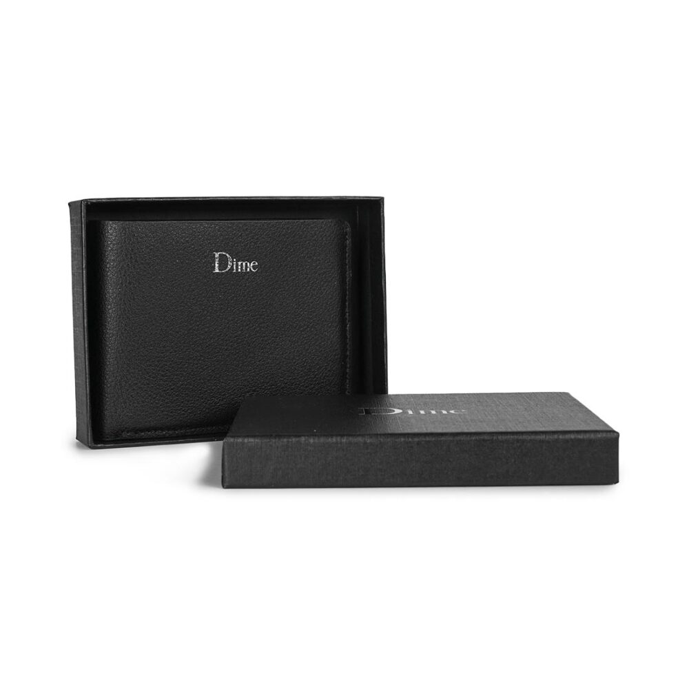 Dime Classic Leather Wallet - Black