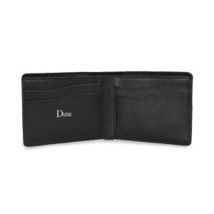 Dime Classic Leather Wallet - Black