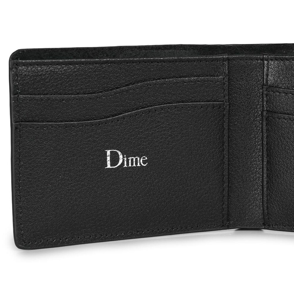 Dime Classic Leather Wallet - Black