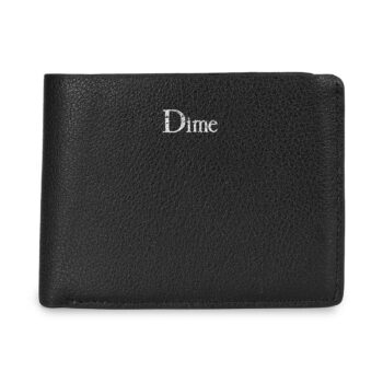 Dime Classic Leather Wallet - Black
