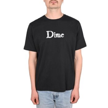 Dime Classic Spiked Short-Sleeved T-Shirt - Black