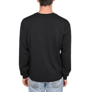 Dime Classic Veins Long-Sleeved T-Shirt - Black