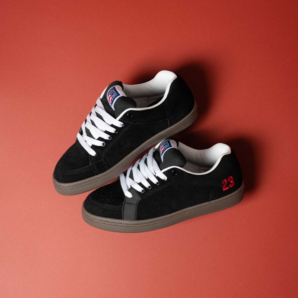 Etnies Sal 23 Skate Shoes - Black/White/Red
