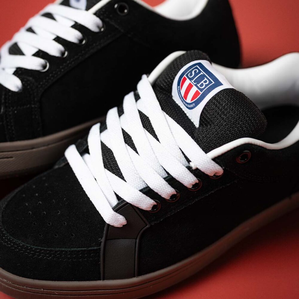 Etnies Sal 23 Skate Shoes - Black/White/Red