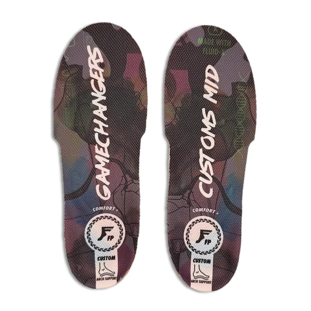 Footprint Gamechanger Infinity Foam Mid Insoles - Black Camo/White