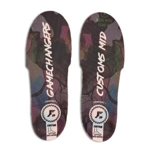 Footprint Gamechanger Infinity Foam Mid Insoles - Black Camo/White
