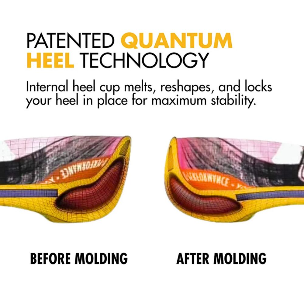 Footprint Gamechanger Pro Custom Orthotic Mid Insoles - Classic Orange