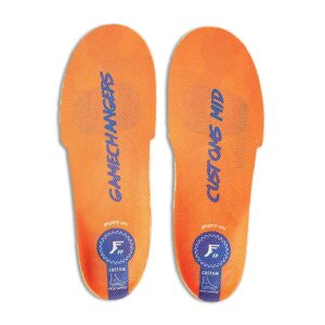 Footprint Gamechanger Pro Custom Orthotic Mid Insoles - Classic Orange