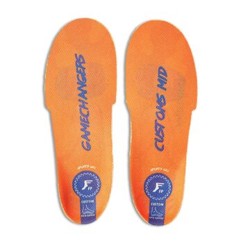 Footprint Gamechanger Pro Custom Orthotic Mid Insoles - Classic Orange