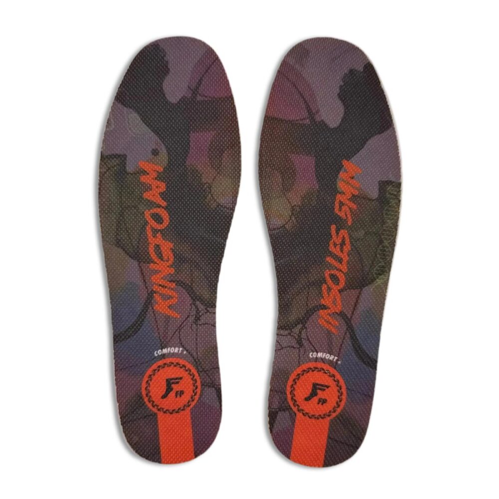 Footprint Kingfoam Infinity Foam 5mm Insoles - Black Camo/Red
