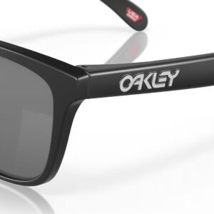 Oakley Frogskin Polarised Sunglasses - Matte Black/Prizm Black