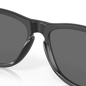 Oakley Frogskin Polarised Sunglasses - Matte Black/Prizm Black
