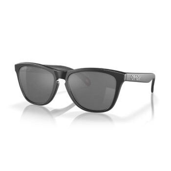 Oakley Frogskin Polarised Sunglasses - Matte Black/Prizm Black