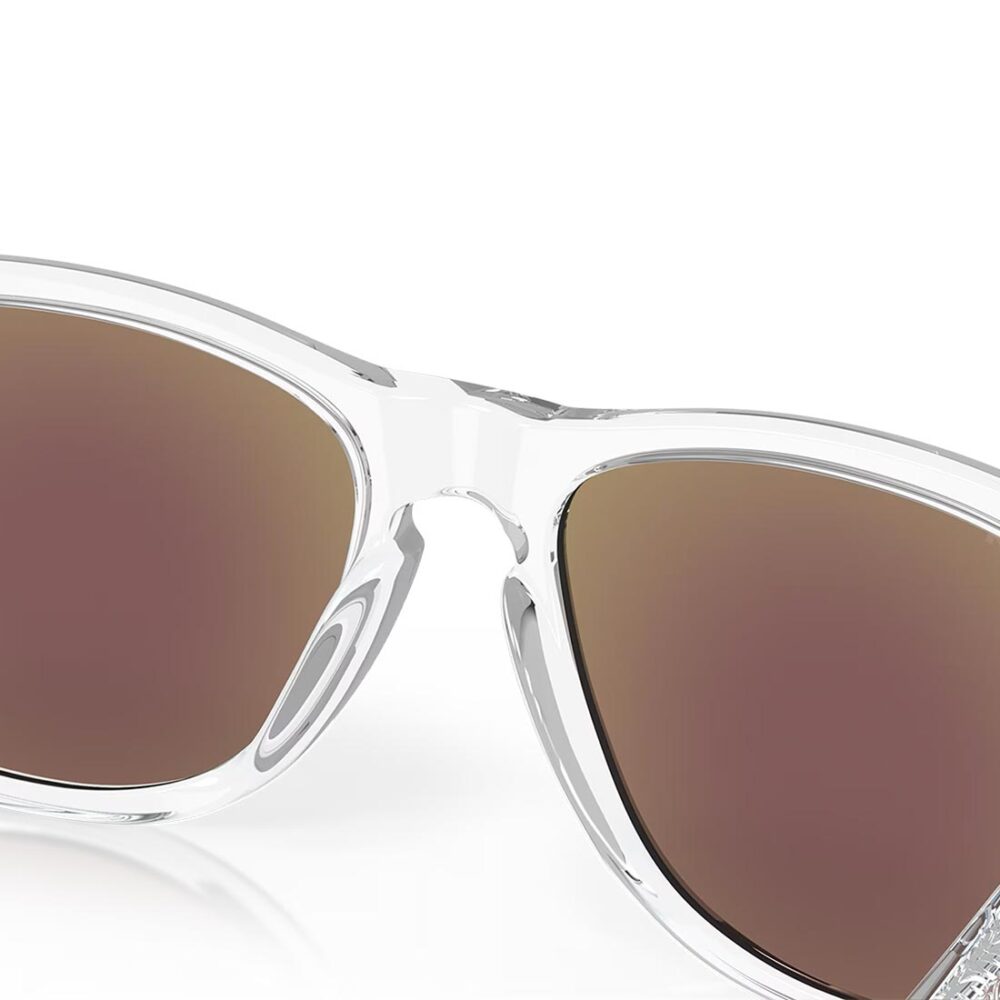Oakley Frogskin Sunglasses - Crystal Clear/Prizm Sapphire