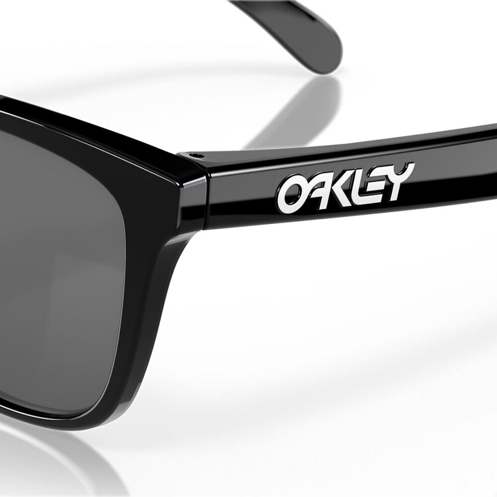 Oakley Frogskin Sunglasses - Polished Black/Prizm Black