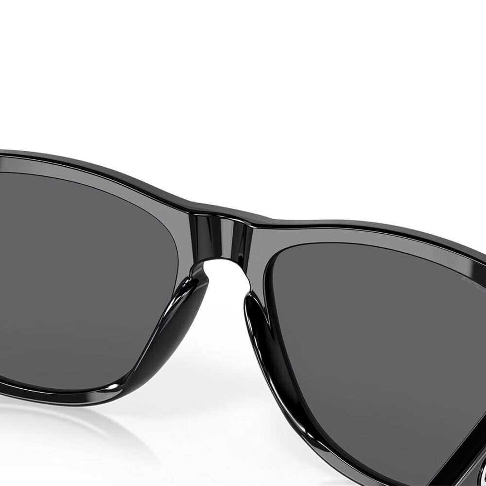 Oakley Frogskin Sunglasses - Polished Black/Prizm Black
