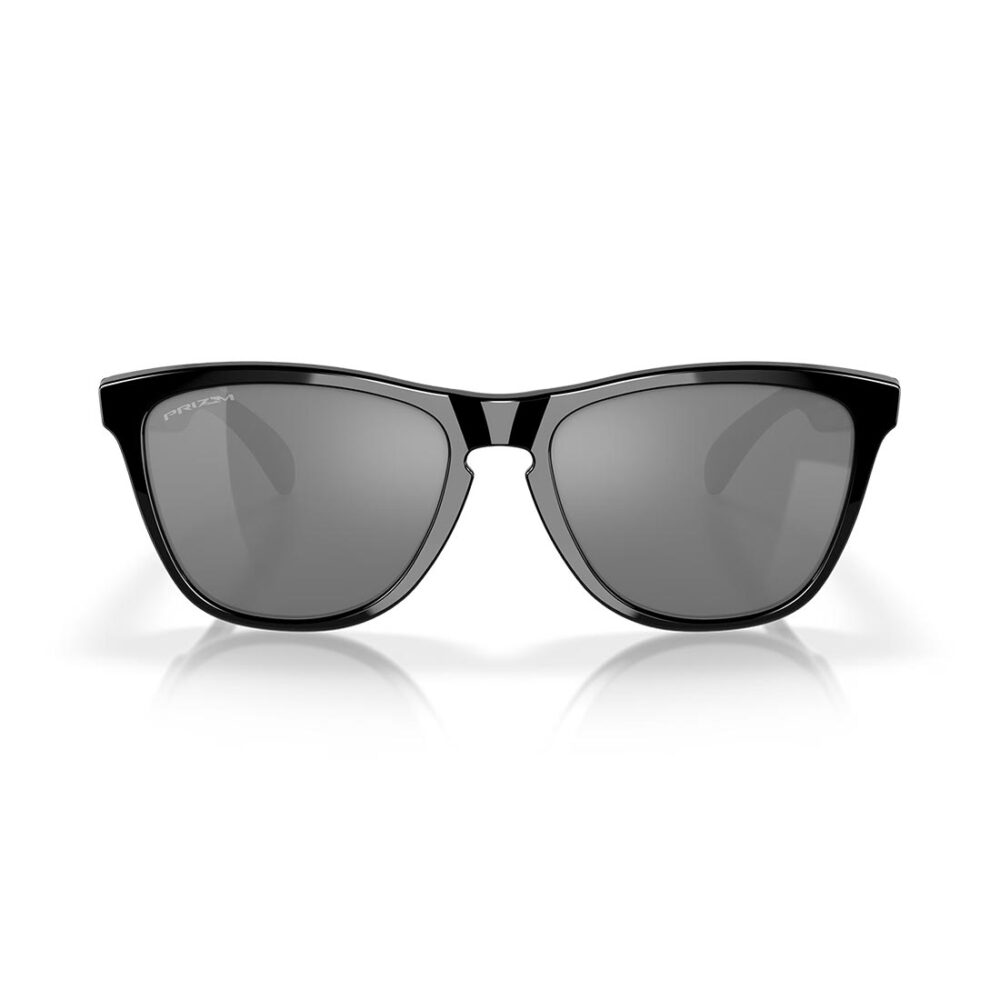 Oakley Frogskin Sunglasses - Polished Black/Prizm Black