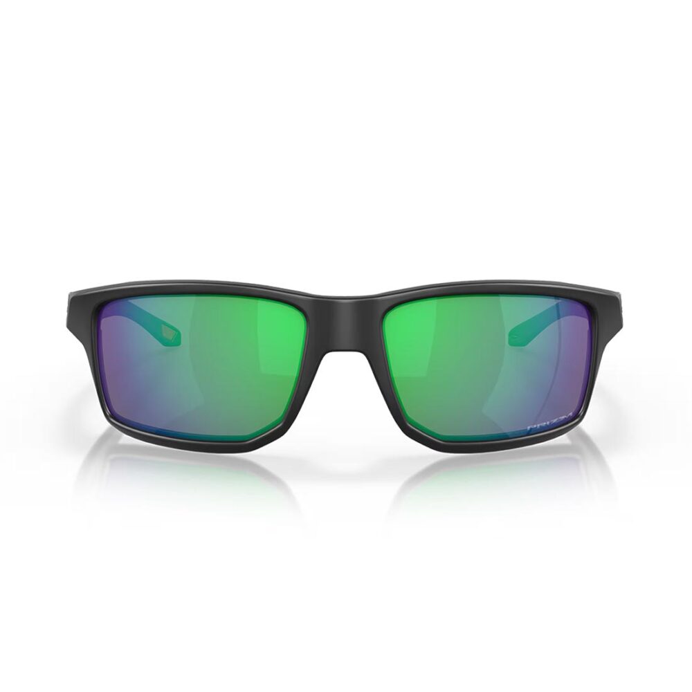 Oakley Gibston Sunglasses - Matte Black/Prizm Jade