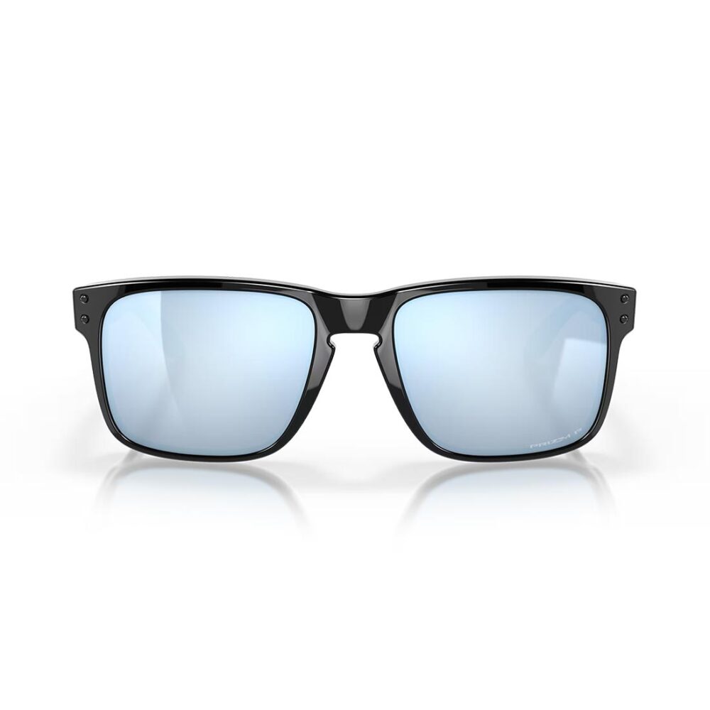 Oakley Holbrook Polarised Sunglasses - Polished Black/Prizm Deep Water