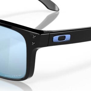 Oakley Holbrook Polarised Sunglasses - Polished Black/Prizm Deep Water
