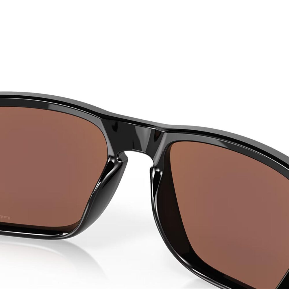 Oakley Holbrook Polarised Sunglasses - Polished Black/Prizm Deep Water