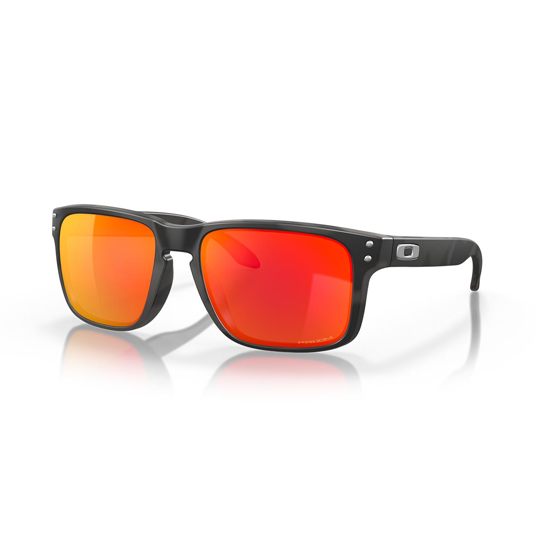 Oakley Holbrook Sunglasses - Matte Black Camo/Prizm Ruby - Unisex One Size - Polycarbonite