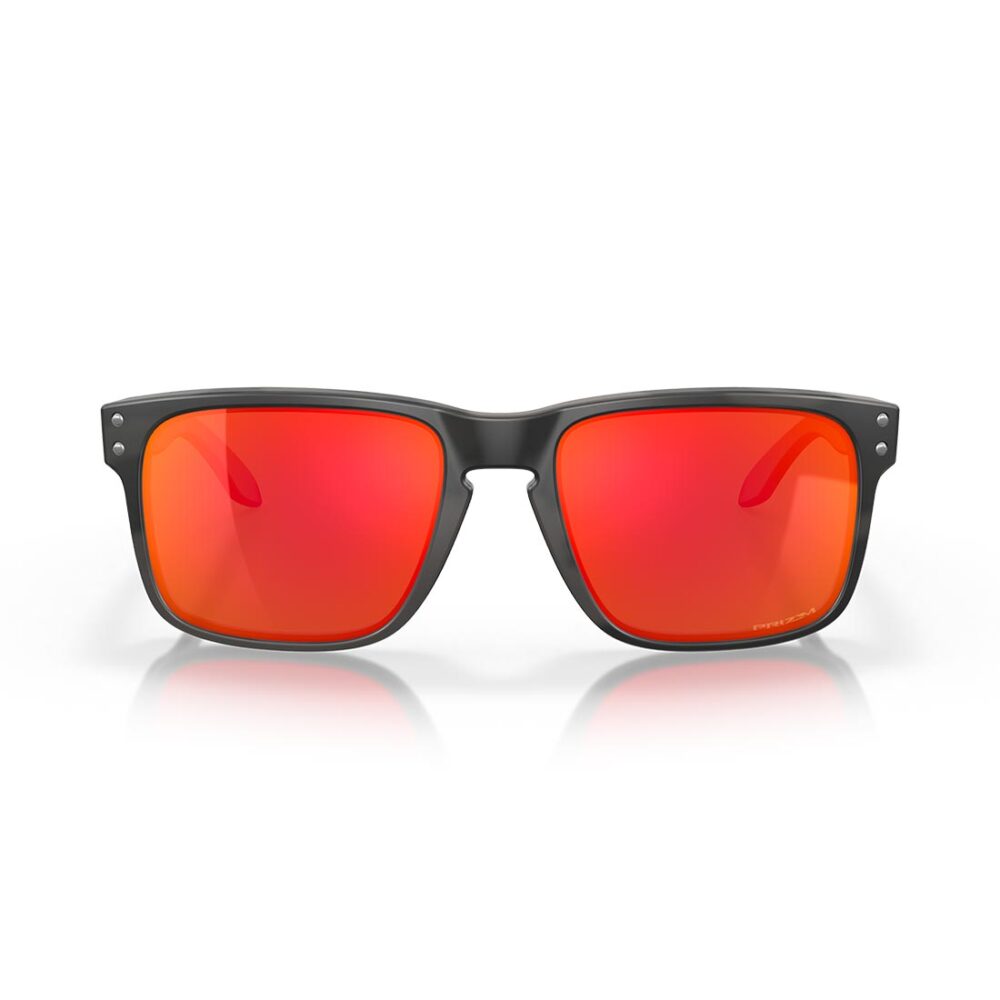 Oakley Holbrook Sunglasses - Matte Black Camo/Prizm Ruby