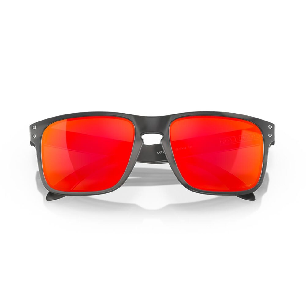 Oakley Holbrook Sunglasses - Matte Black Camo/Prizm Ruby