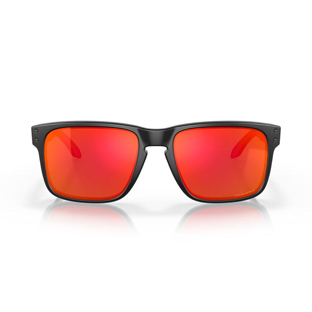 Oakley Holbrook Sunglasses - Matte Black/Prizm Ruby