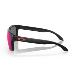 Oakley Holbrook Sunglasses - Matte Black/Red Iridium
