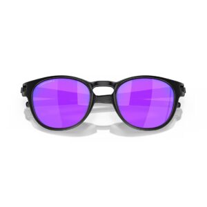 Oakley Latch Sunglasses - Matte Black/Prizm Violet