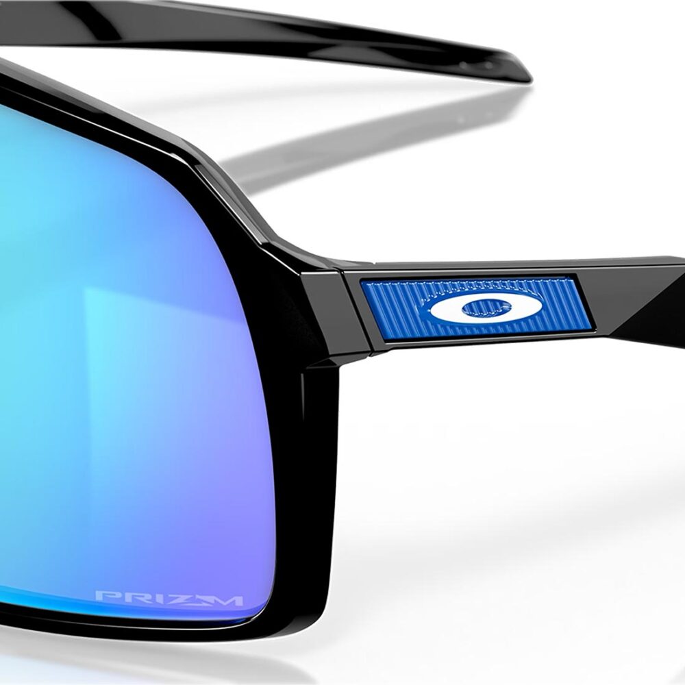 Oakley Sutro Sunglasses - Polished Black/Prizm Sapphire
