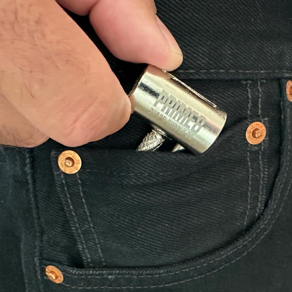 PRIME8 Coin Pocket Skate Tool - Silver