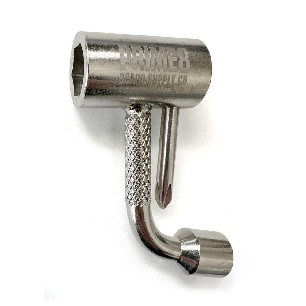 PRIME8 Coin Pocket Skate Tool - Silver