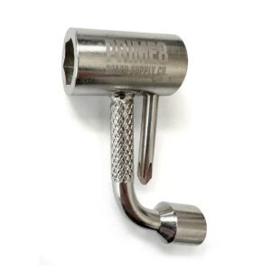 PRIME8 Coin Pocket Skate Tool - Silver
