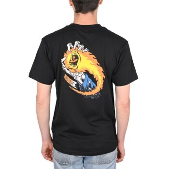 Santa Cruz O'Brien Scream Reaper S/S T-Shirt - Black