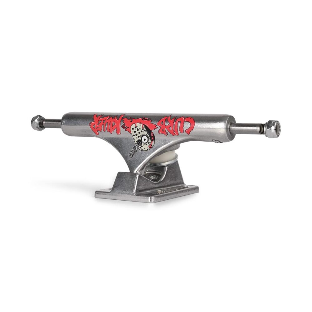 Slappy ST1 Hollow Inverted Curb Killer II 8.5" Skateboard Trucks (Pair) - Polished