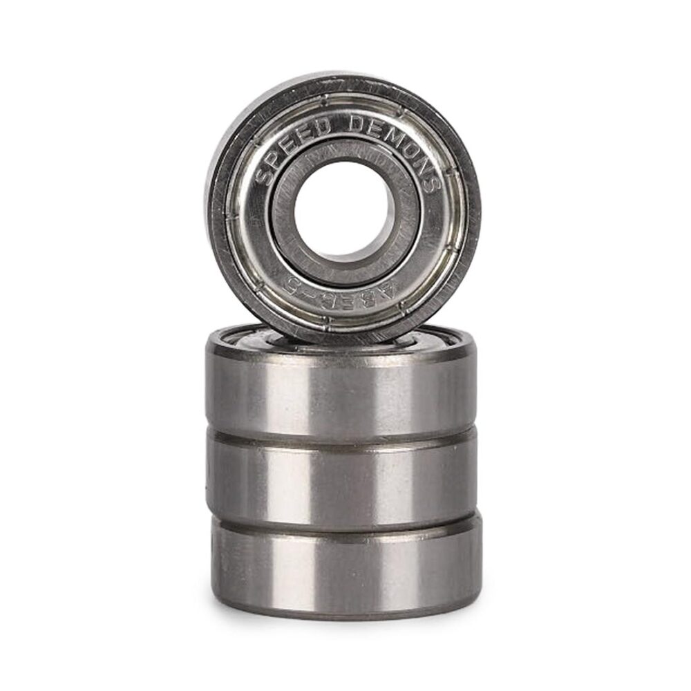 Speed Demons Disco Abec-5 Skateboard Bearings (8 Pack) - Silver