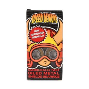 Speed Demons Hot Shot Abec-5 Skateboard Bearings (8 Pack) - Gold