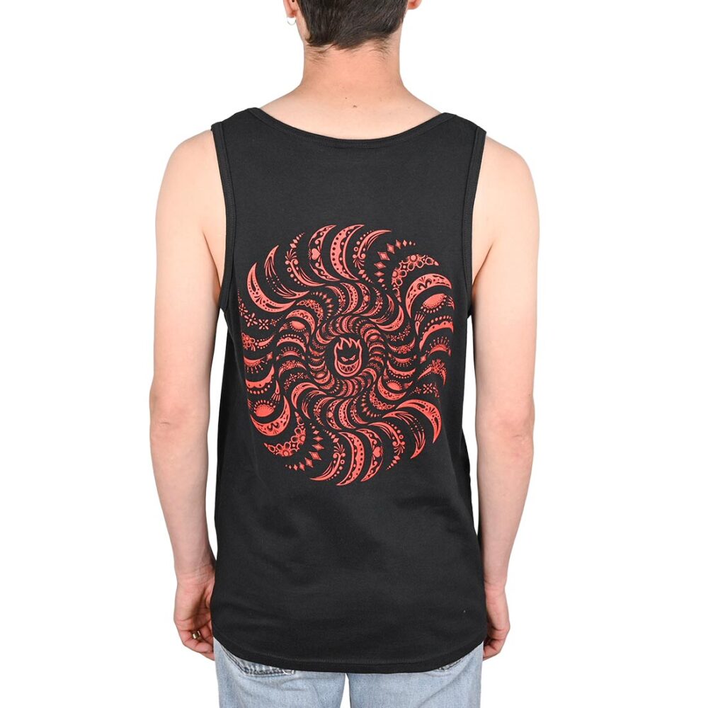 Spitfire Classic Swirl Paisley Vest - Black/Red