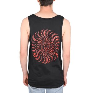 Spitfire Classic Swirl Paisley Vest - Black/Red