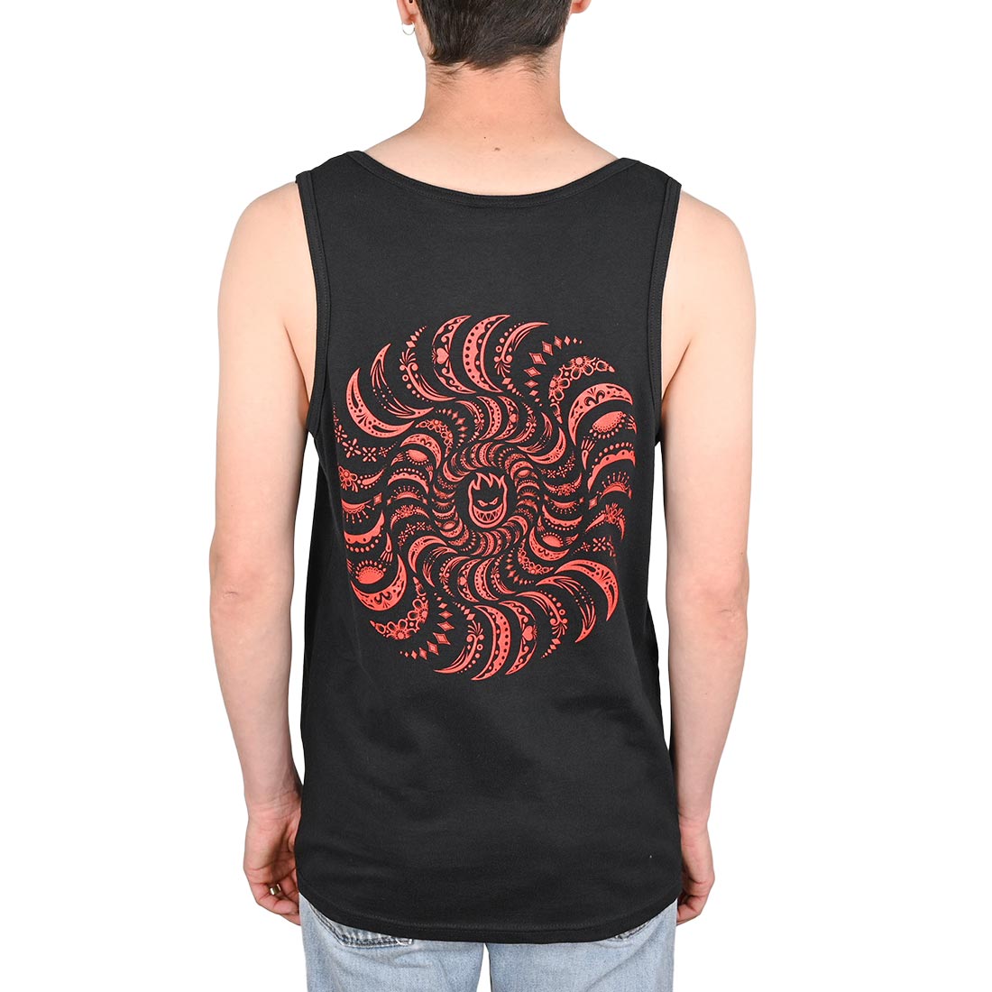 Spitfire Classic Swirl Paisley Vest - Black/Red -  XL