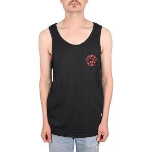 Spitfire Classic Swirl Paisley Vest - Black/Red